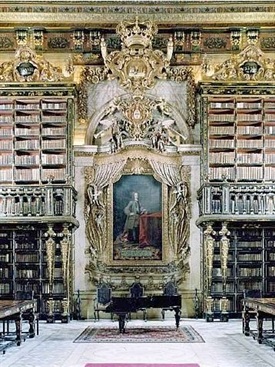 00.Biblioteca Joanina, Coímbra, Portugal-Trabalibros
