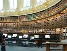 Sala de Lectura del Museo Británico de Londres (British Museum)5-Trabalibros