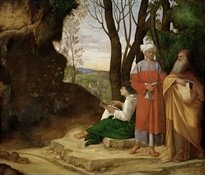 Los tres filósofos (Giorgione)-Trabalibros
