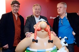 Creadores del nuevo comic de Astérix-Trabalibros