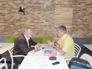 Bruno Montano de Trabalibros entrevista a Manuel Cerdán