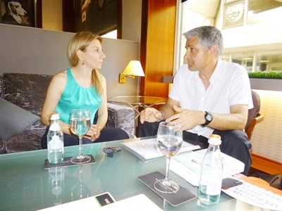 4.Bruno Montano de Trabalibros entrevista a Eva García Sáenz