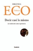 Decir casi lo mismo (Umberto Eco)-Trabalibros
